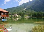 Il lago di Dobbiaco, Dolomiti