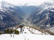 Vista dall'impianto di risalita