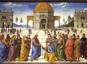 Entrega de las llaves a San Pedro - Perugino