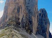 Le Tre Cime di Lavaredo la cui parete settentrionale ricade nel comune di Dobbiaco