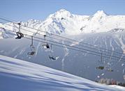 Alcuni impianti di risalita a Bormio