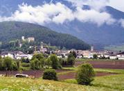 Incantevole paesaggio di Brunico
