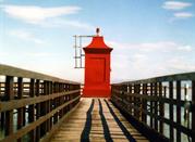 Pontile che porta al faro