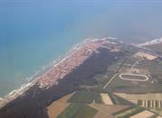 Vista aerea di Marina di Pisa