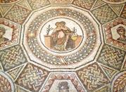 Il mosaico pavimentale del secondo cubicolo