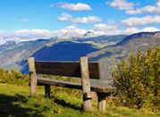 Splendida vista di montagna