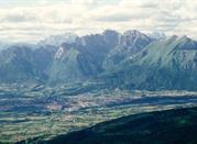 Panorama verso Nord da Col Visentin