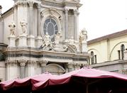 Piazza San Carlo. Chiesa di Santa Cristina
