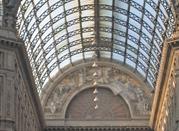 Galleria Umberto I, particolare decorazione della volta