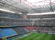 San Siro Stadion von innen gesehen