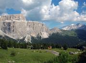 La strada del Passo Sella
