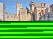 Castello medievale sul lago di Garda