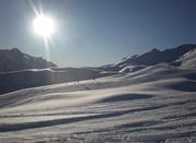 Le piste di Santa Caterina Valfurva nel pomeriggio 