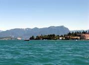 Vista della città di Sirmione