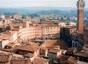 Vista della Piazza del Campo