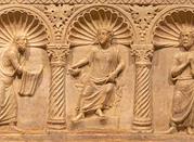 Ravenna, Relief aus einem christlichen Grab