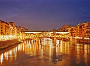 Ponte Vecchio en la noche