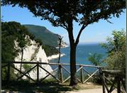 Vista sulle spiagge dalla terrazza nel centro del borgo