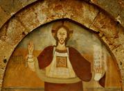 Cristo benedicente, Abbazia di Santo Spirito