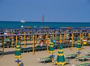 Veduta della spiaggia
