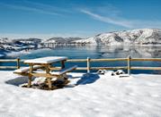 Lago Abruzzese innevato