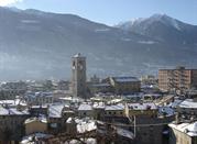 La città immersa nelle montagne