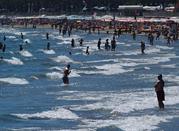 La spiaggia di Alassio