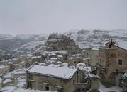 Sassi e Murgia innevati