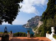 Vista di Capri dal terrazzo