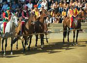 El evento actual en el Palio de Siena