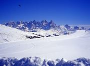 La neve sulle montagne