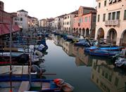 Le imbarcazioni sul canale