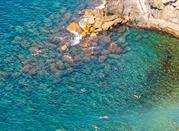 Liguria, Riomaggiore - acqua cristallina 