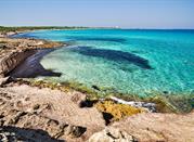 Spiaggia di Punta della Suina nel Salento