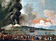 Eruzione del Vesuvio del 1794, con la processione dell'Immacolata