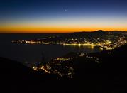 Vista del tramonto sul Golfo