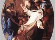 Estasi di Santa Caterina di Siena di Pompeo Batoni