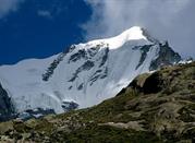 La vetta del Gran Paradiso, vista da Nord-Ovest