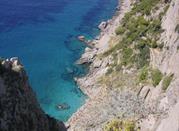 Vista del mare dalla Via Krupp