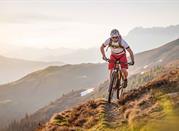 Alessandria, ciclista in mountainbike