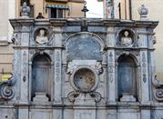Avellino, la Fontana dei tre Cannoli