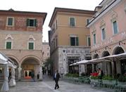 Un angolo di Piazza del Popolo