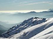 La montagna innevata