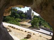 Il Castello di Enna visto dalla rocca di Cerere