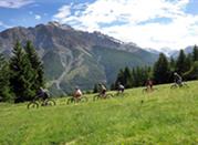 Mountain bike in Valdisotto