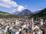 Vista panoramica su bormio