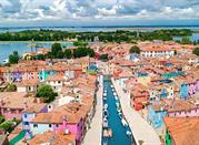 Burano, vista aerea
