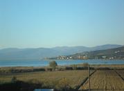 Veduta del lago da Montebuono di Magione