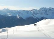 Panorama innevato di Bardonecchia