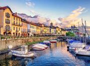 Cannobio Lago Maggiore, vista sul vecchio porto